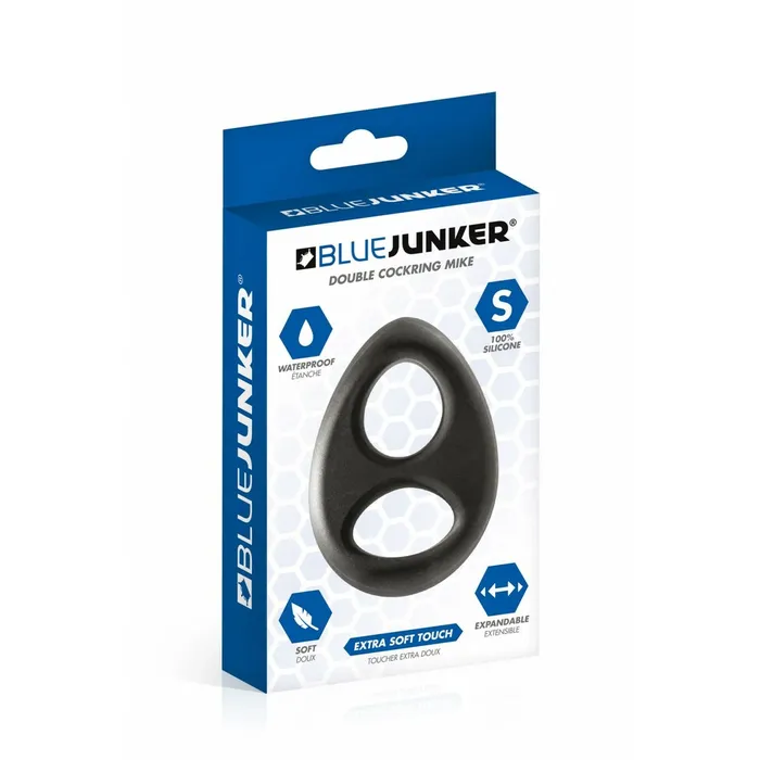 Anelli Fallici Blue Junker Nero | Blue Junker Vibrators