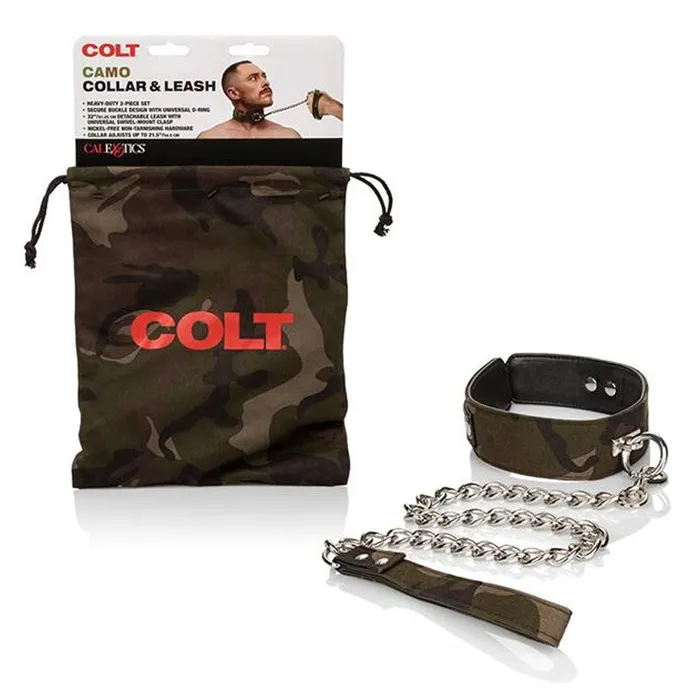 COLT Collar Leash California Exotic Vibrators