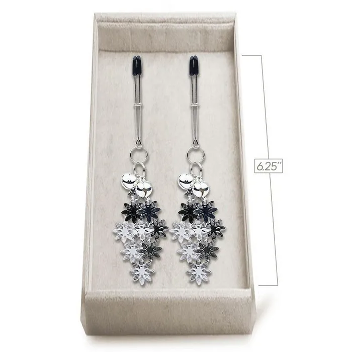 Couture Clips Luxury Nipple Clamps Silver Falls | Icon Brand Anal