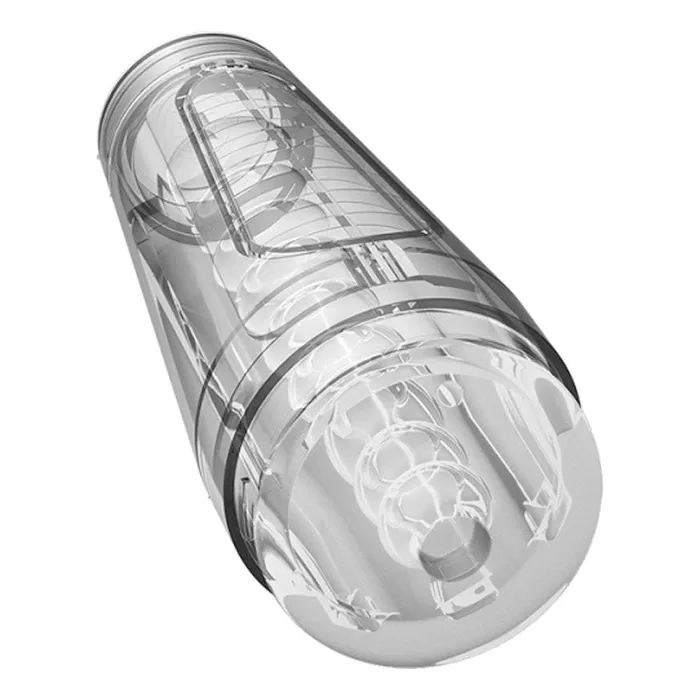 Doc Johnson Male Sex Toys | Optix Main Squeeze Stroker Clear Doc Johnson Male Sex Toys | Optix Main Squeeze Stroker Clear