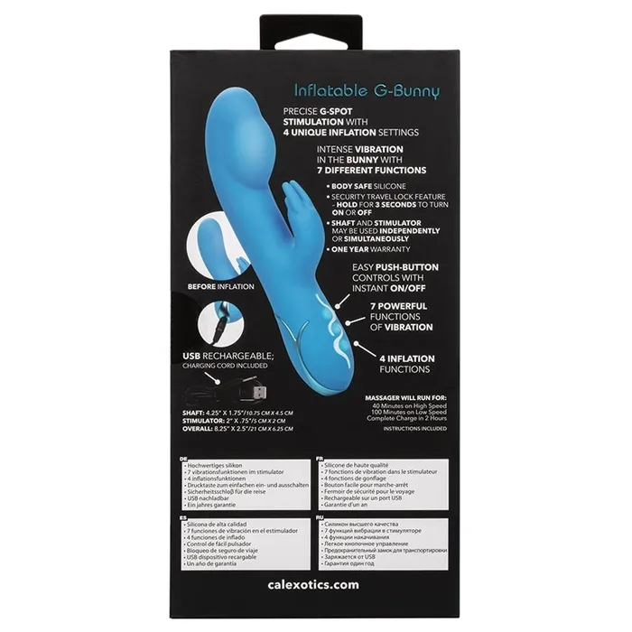 Female Sex Toys | Calexotics Insatiable G Inflatable G-Bunny