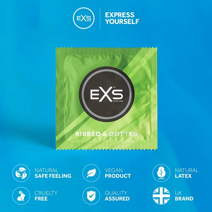 Female Sex Toys | EXS Preservativi EXS Ribbed 12 Unità Female Sex Toys | EXS Preservativi EXS Ribbed 12 Unità