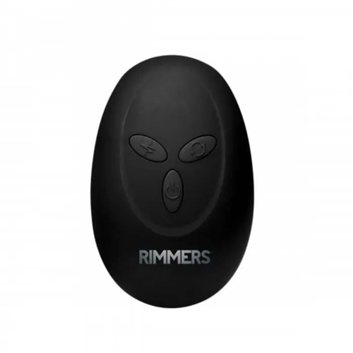 Female Sex Toys | Rimmers Rimmers - Slim R - Gladde Rimming Buttplug met Afstandsbediening - Zwart
