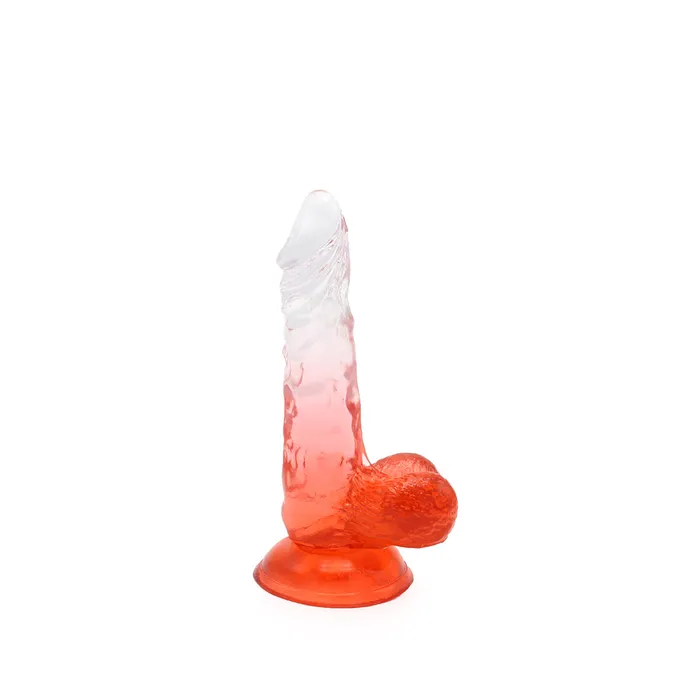 Kiotos COX Dildos Kiotos Cox Color Gekleurde Dildo 03 175 x 32 cm TransparantRood