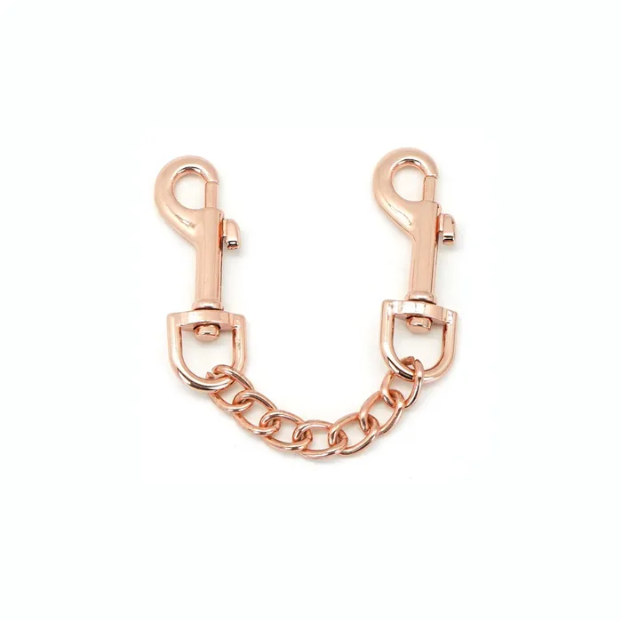Liebe Seele - Rose Gold Memory - Exclusieve Leren Polsboeien - Met voering Van Ultrazacht Fluweel - Rosé Goud | Liebe Seele Vibrators