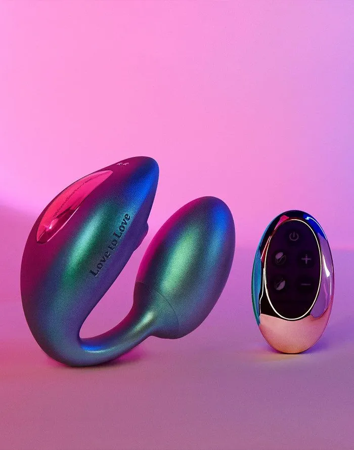Love to Love Love to Love - Wonderlover - Luchtdruk Vibrator en G-spot Vibrerend Eitje - Turquoise | Vibrators
