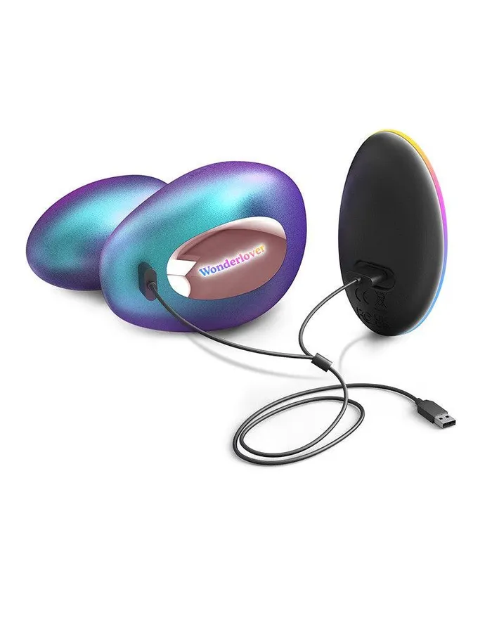 Love to Love Love to Love - Wonderlover - Luchtdruk Vibrator en G-spot Vibrerend Eitje - Turquoise | Vibrators