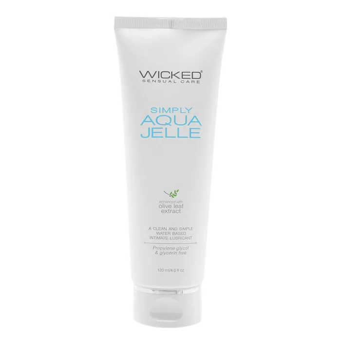 Lubricants Wicked Sensual Simply Aqua Jelle Lubricant