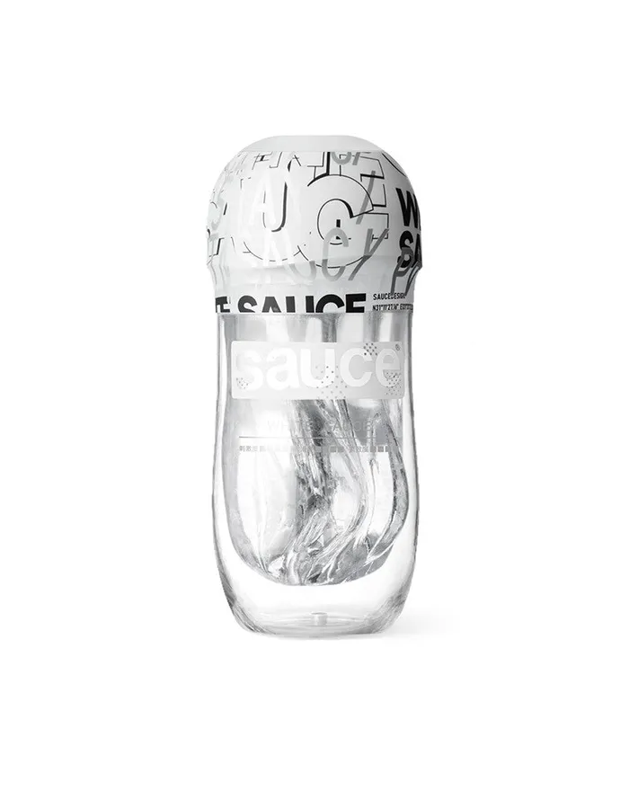Male Sex Toys | Sauce - Extra Sauce - Elektronische Masturbator Plus White Sauce Masturbator Sleeve - Met 5D Touch Sensor - Sauce