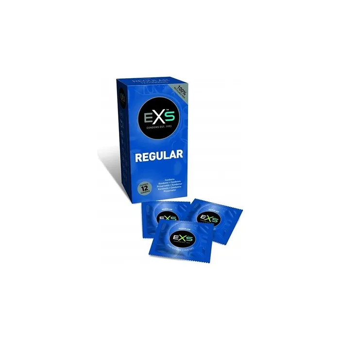 Preservativi EXS Regular 12 Unit EXS Female Sex Toys