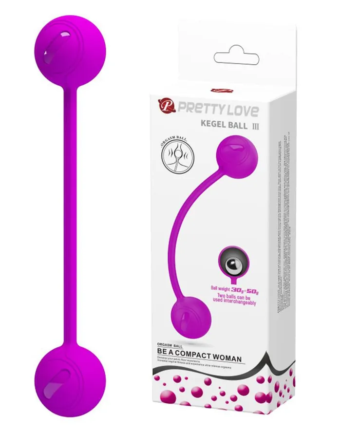 Pretty Love Vibrators Pretty Love Kegel Ball III Vaginale bekkenbodem training Balletjes Met Metalen kogels Roze Pretty Love Vibrators Pretty Love Kegel Ball III Vaginale bekkenbodem training Balletjes Met Metalen kogels Roze