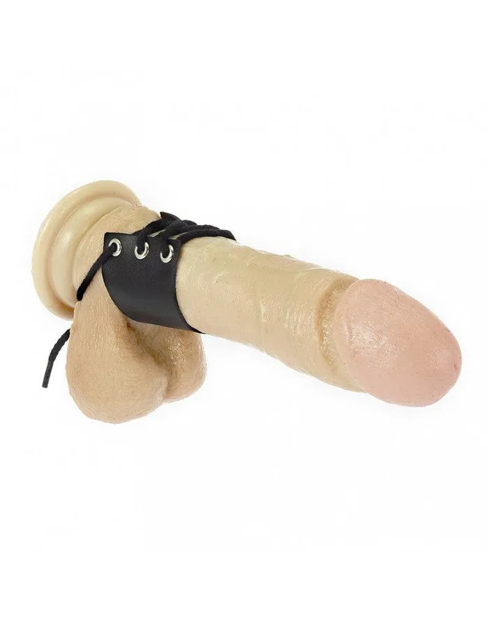 Rimba Bondage Play Vibrators Peniskoker Met rijgveter Verstelbaar