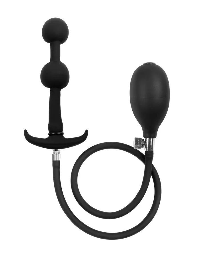 Rimba Opblaasbare Anaalplug met Dubbele Ballon en Pomp Siliconen Zwart Rimba Vibrators Rimba Opblaasbare Anaalplug met Dubbele Ballon en Pomp Siliconen Zwart Rimba Vibrators