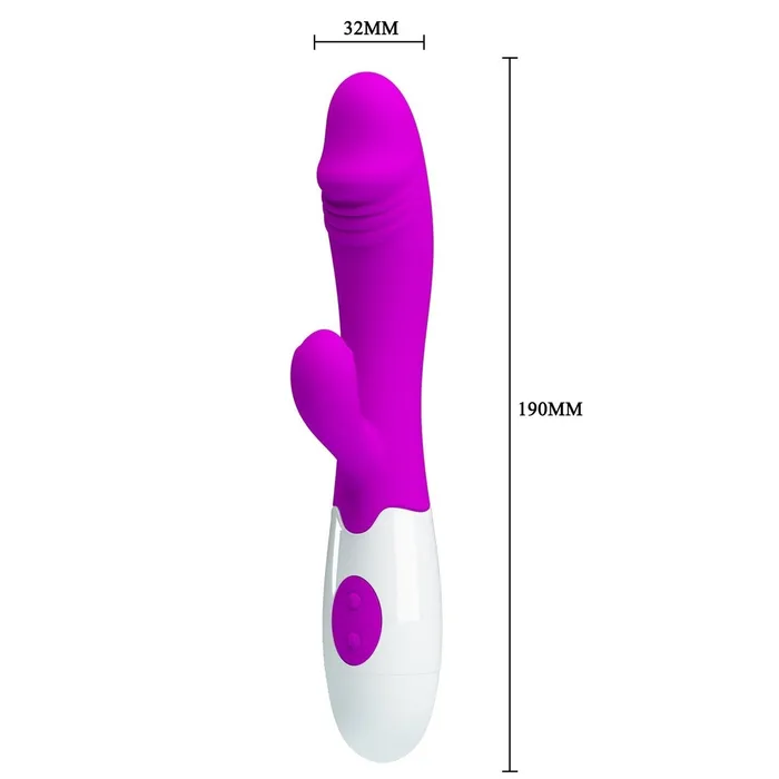 Snappy Vibratore Rabbit in Silicone - 30 modalità di vibrazione | Pretty Love Female Sex Toys