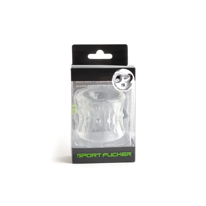 Sport Fucker Male Sex Toys | Sport Fucker - Deep Stack - Ball Stretcher - Transparant
