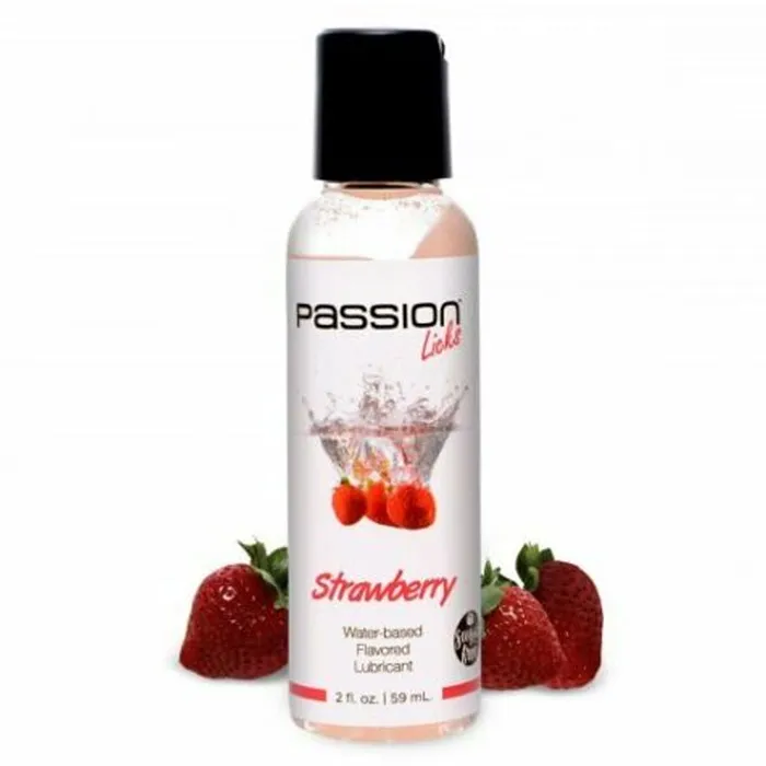 Strawberry Flavored Lube 2oz XR Brand Vibrators