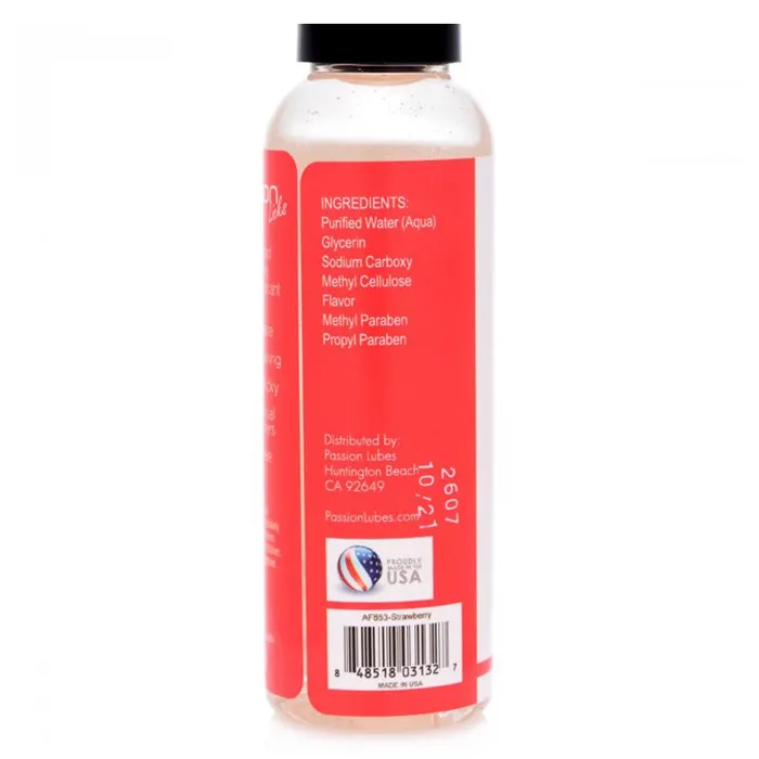 Strawberry Flavored Lube - 2oz | XR Brand Vibrators Strawberry Flavored Lube - 2oz | XR Brand Vibrators