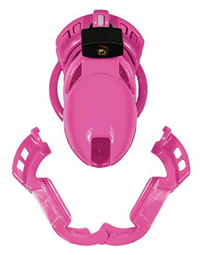 The Vice - Kuisheidskooi - Peniskooi - Chastity Cage - Roze - Verkrijgbaar in de Maten Mini Standaard en Plus | The Vice Male Sex Toys