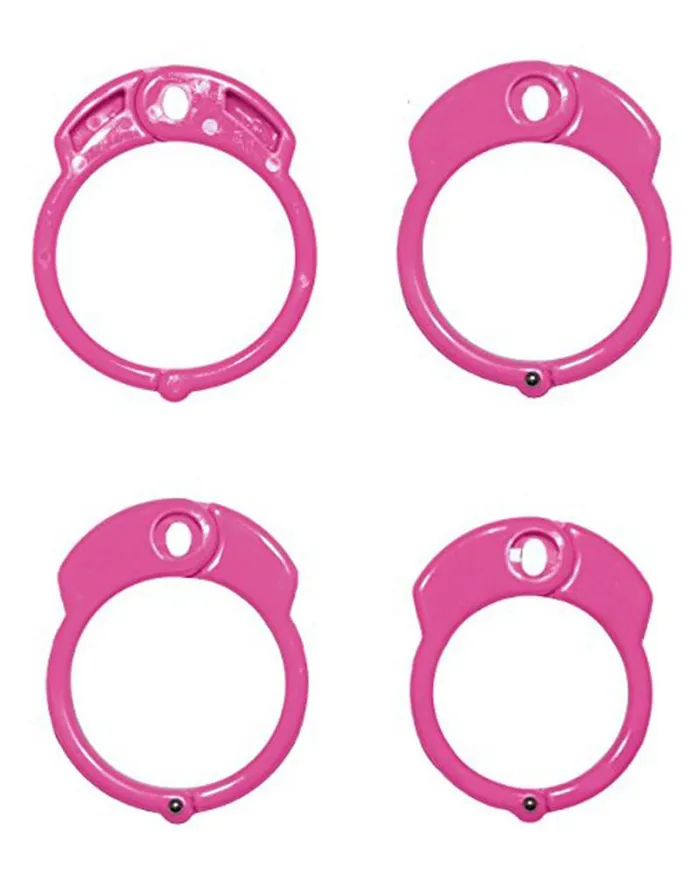 The Vice - Kuisheidskooi - Peniskooi - Chastity Cage - Roze - Verkrijgbaar in de Maten Mini Standaard en Plus | The Vice Male Sex Toys