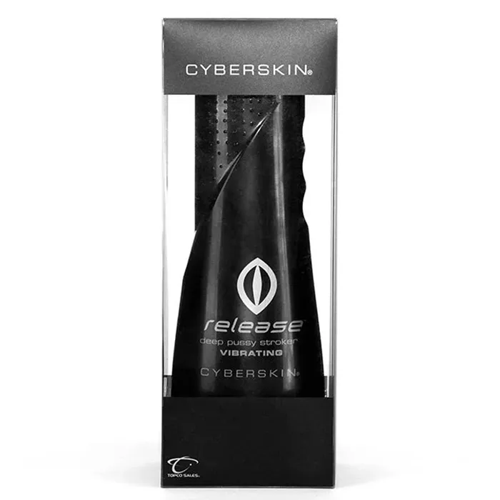 Topco Male Sex Toys Release Vibrating Deep Pussy Stroker