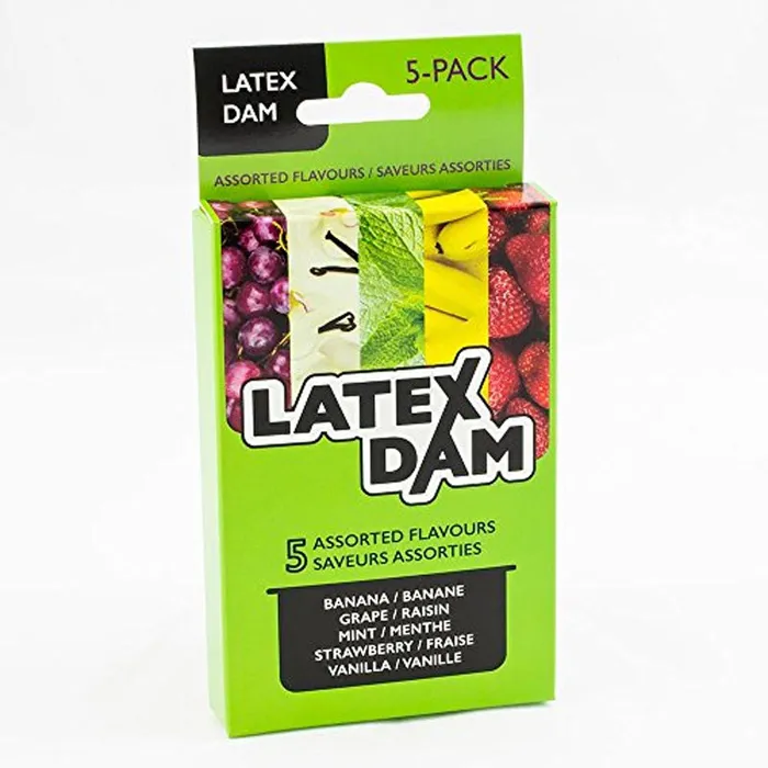 Trustex Latex Dam Assorted Flavours Pamco Vibrators