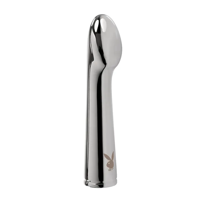 Vibratore per il PuntoG Playboy Argentato Playboy Vibrators
