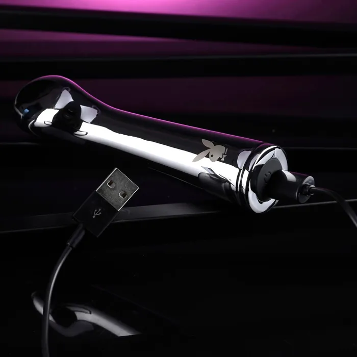 Vibratore per il Punto-G Playboy Argentato | Playboy Vibrators Vibratore per il Punto-G Playboy Argentato | Playboy Vibrators