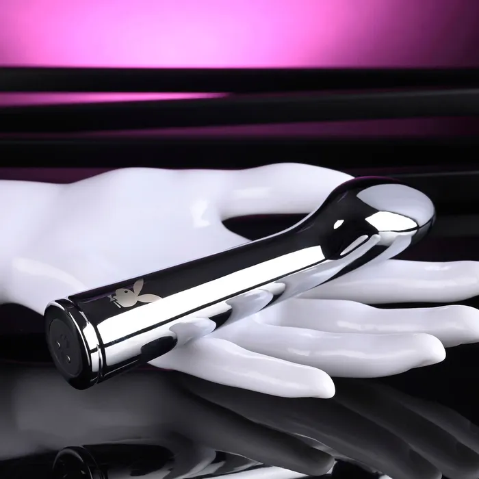 Vibratore per il Punto-G Playboy Argentato | Playboy Vibrators Vibratore per il Punto-G Playboy Argentato | Playboy Vibrators