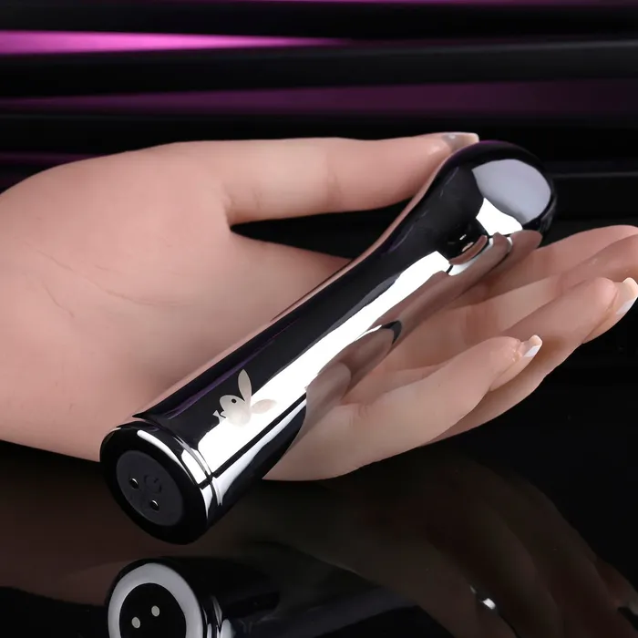 Vibratore per il Punto-G Playboy Argentato | Playboy Vibrators Vibratore per il Punto-G Playboy Argentato | Playboy Vibrators