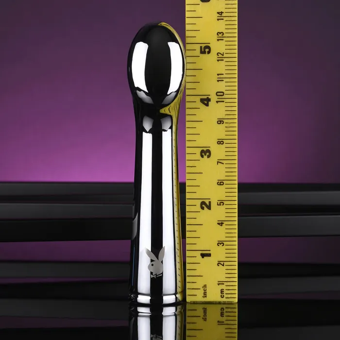 Vibratore per il Punto-G Playboy Argentato | Playboy Vibrators Vibratore per il Punto-G Playboy Argentato | Playboy Vibrators