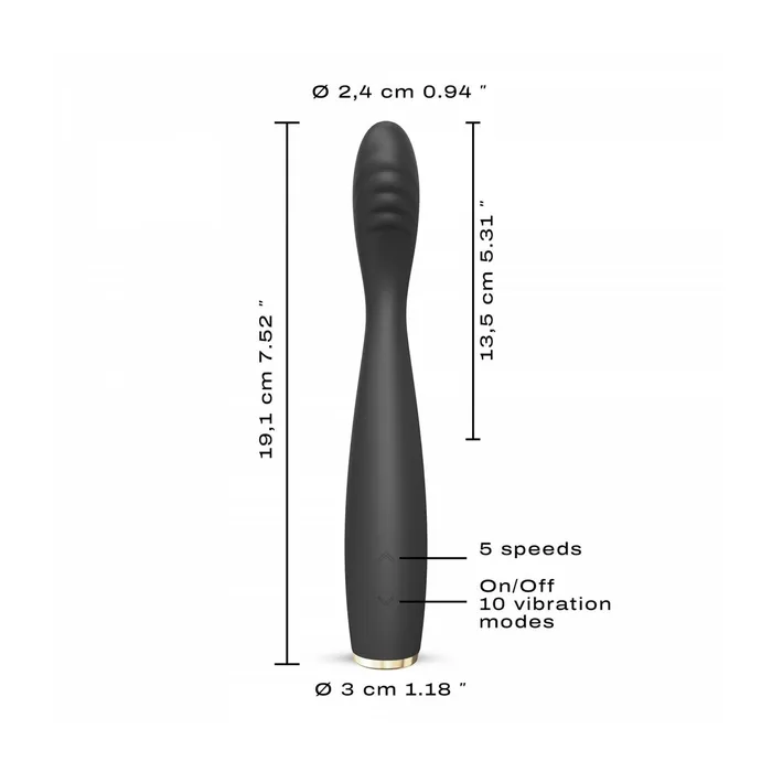 Vibratore Tradizionale Dorcel Nero | Dorcel Vibrators Vibratore Tradizionale Dorcel Nero | Dorcel Vibrators