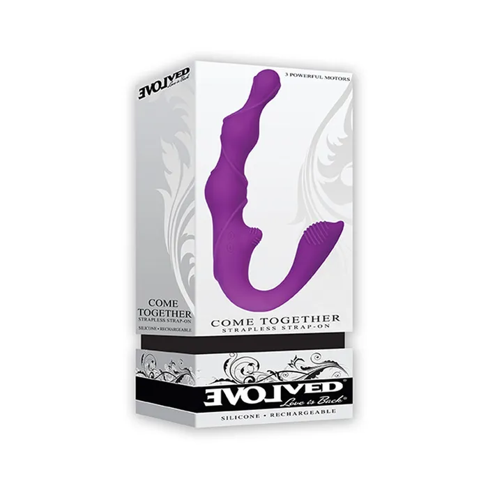 Vibrators Evolved Vibratore Doppia Stimolazione Evolved Come Together Rosa