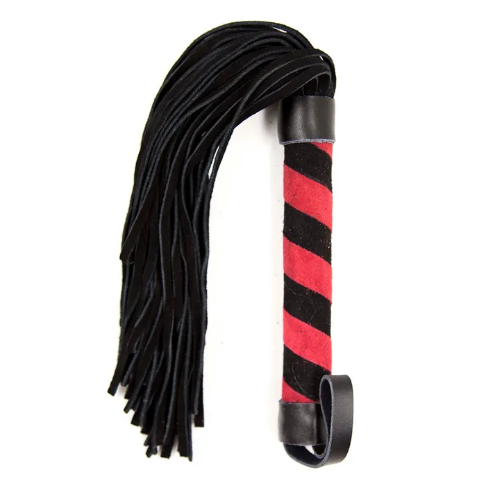 Vibrators | Smart Moves Smart Moves - Lederen Flogger - 39 cm - Zwart/Rood Vibrators | Smart Moves Smart Moves - Lederen Flogger - 39 cm - Zwart/Rood