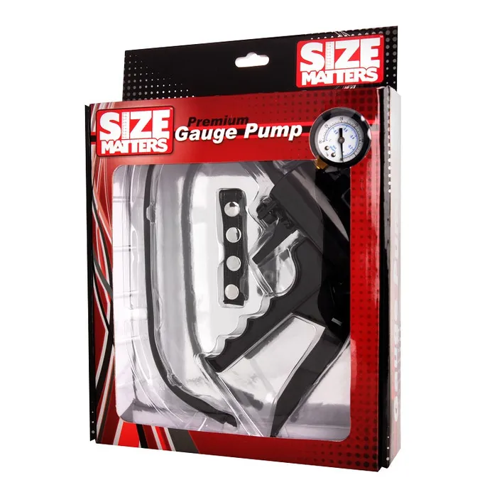 XR Brand Male Sex Toys Size Matters Premium Gauge Pump