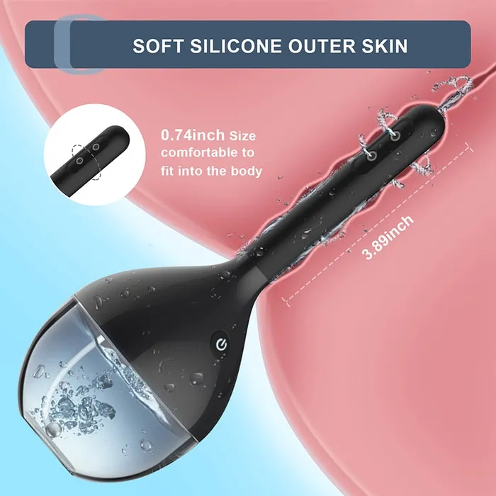 5 Shower Holes Vaginal & Anal Dual-use Silicone Anti-reflux Enema | Lovetoyshub Male Sex Toys 5 Shower Holes Vaginal & Anal Dual-use Silicone Anti-reflux Enema | Lovetoyshub Male Sex Toys