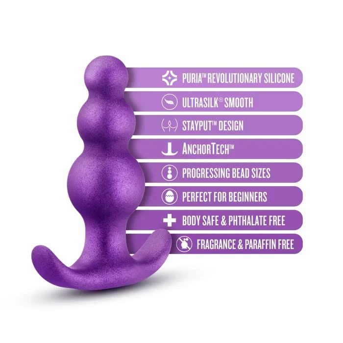 Anal Adventures Matrix - Supernova Plug - Galactic Purple | Blush Anal