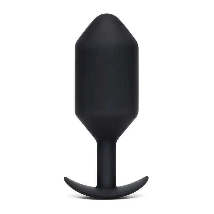 Anal Bvibe Weighted Snug Plug 7 600 G Black bVibe
