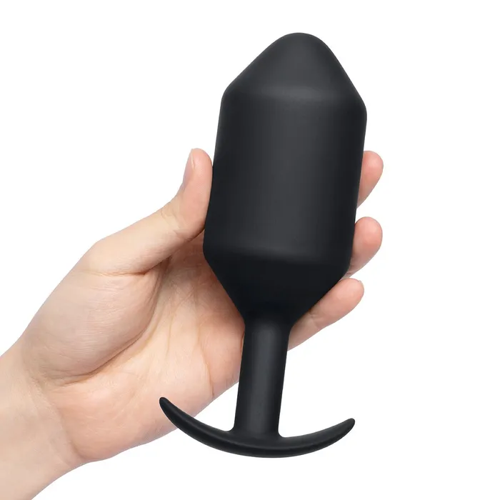 Anal | B-vibe Weighted Snug Plug 7 - 600 G Black - b-Vibe