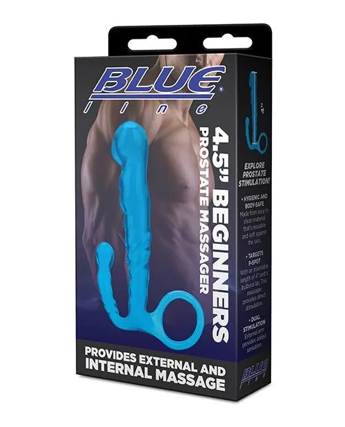 Anal Electric Eel Blue Line C B 45 Beginners Prostate Massager Jelly Blue