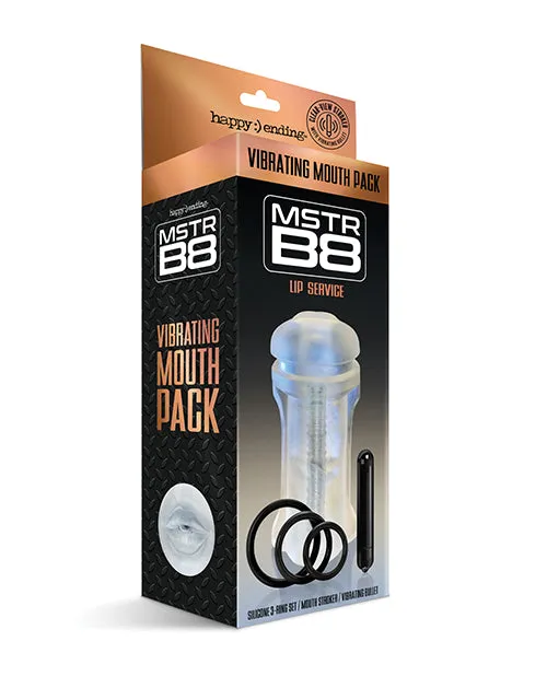 Anal Global Novelties Mstr B8 Lip Service Vibrating Mouth Pack Kit Of 5 Clear Anal Global Novelties Mstr B8 Lip Service Vibrating Mouth Pack Kit Of 5 Clear