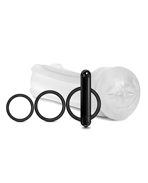 Anal | Global Novelties Mstr B8 Lip Service Vibrating Mouth Pack - Kit Of 5 Clear