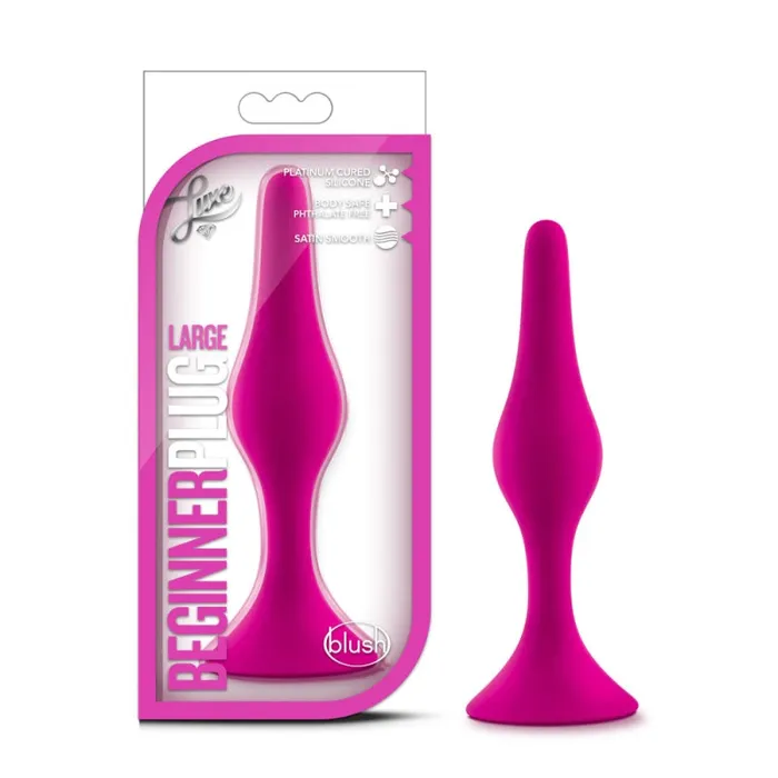 Anal Luxe Beginner Plug Large Pink Blush Novelties