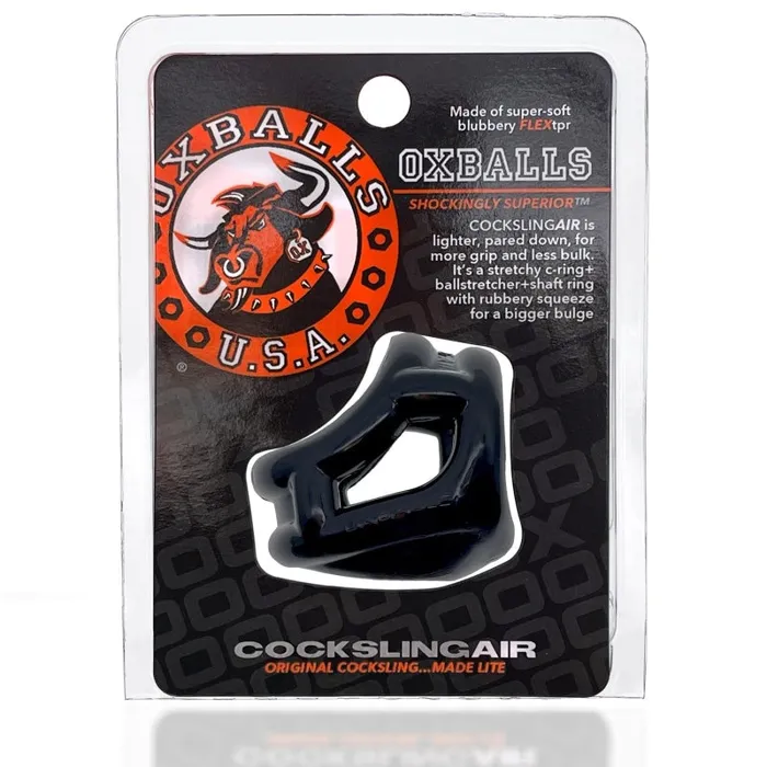 Anal | Oxballs Cocksling Air - Black Anal | Oxballs Cocksling Air - Black