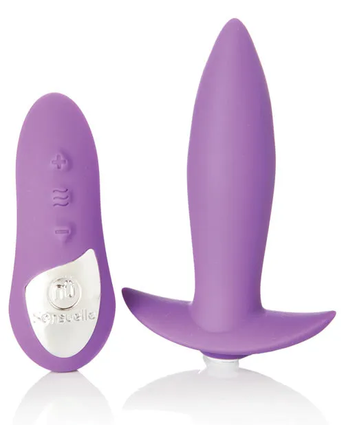 Anal | Sensuelle Remote Control Rechargeable Mini Plug - Novel Creations Usa