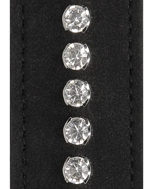 Anal | Shots America Shots Ouch Diamond Studded Whip - Black