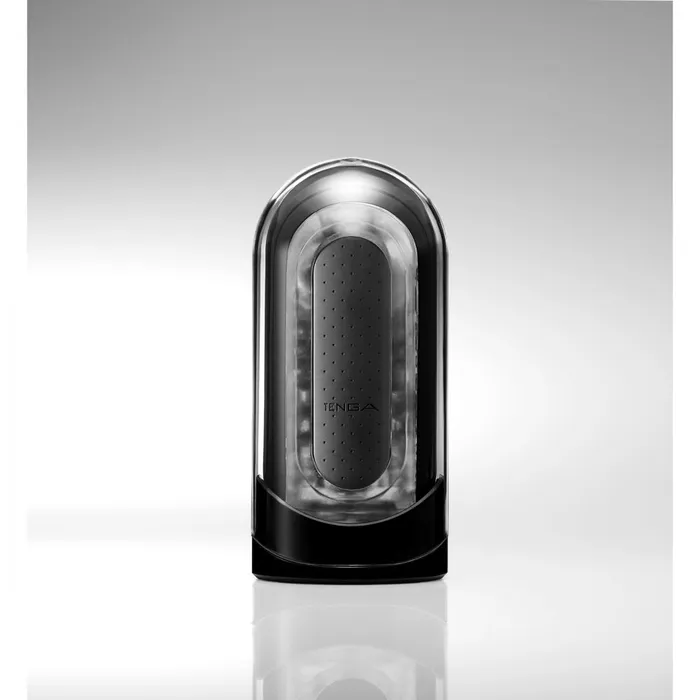 Anal | Tenga TENGA FLIP 0 (ZERO) Mens Reusable Pleasure Device Personal Massager, TFZ-002 Black