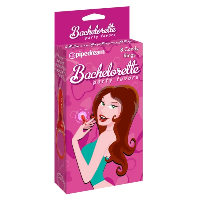 Bachelorette Party Favors 8 Candy Rings | Pipedream Dildos Bachelorette Party Favors 8 Candy Rings | Pipedream Dildos