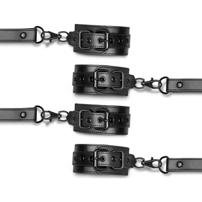 Bedroom Fantasies Hogtie with Hand and Ankle Cuffs | Male Sex Toys