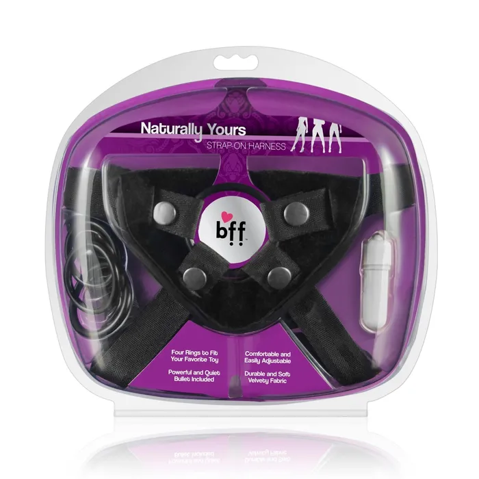 Bff Naturally Yours Strap On Harness SI Novelties Female Sex Toys
