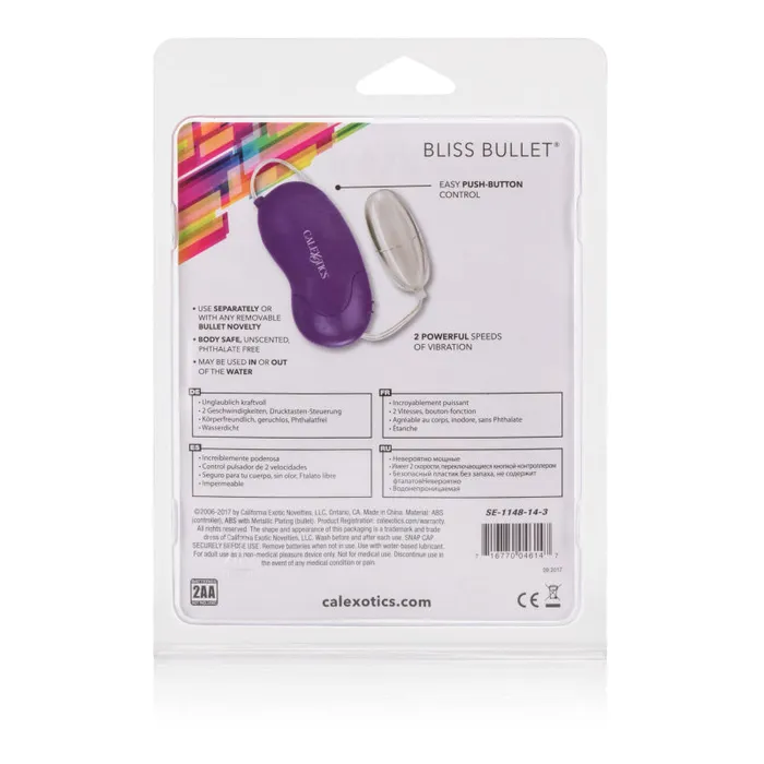 Bliss Bullet - Purple | CalExotics Vibrators Bliss Bullet - Purple | CalExotics Vibrators